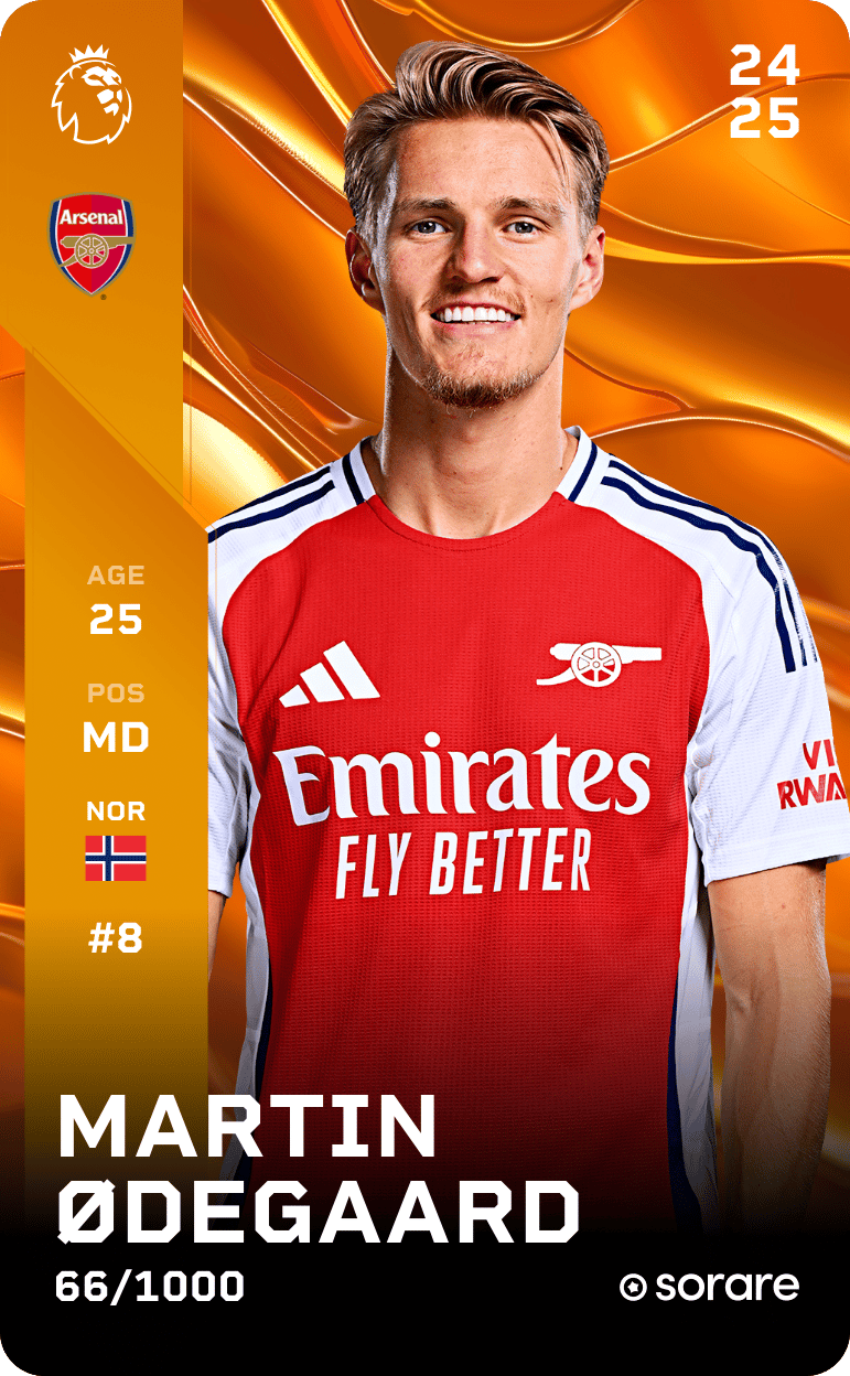 Martin Ødegaard 2024-25 • Limited 66/1000