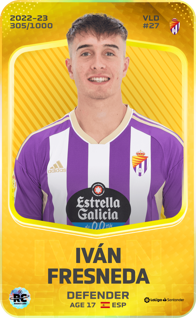 Iván Fresneda 2022-23 • Limited 305/1000