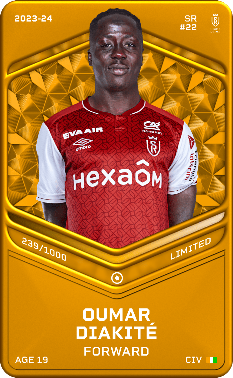Oumar Diakité 2023-24 • Limited 239/1000