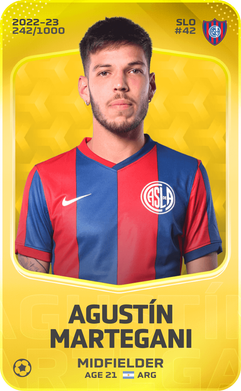 Agustín Martegani 2022-23 • Limited 242/1000
