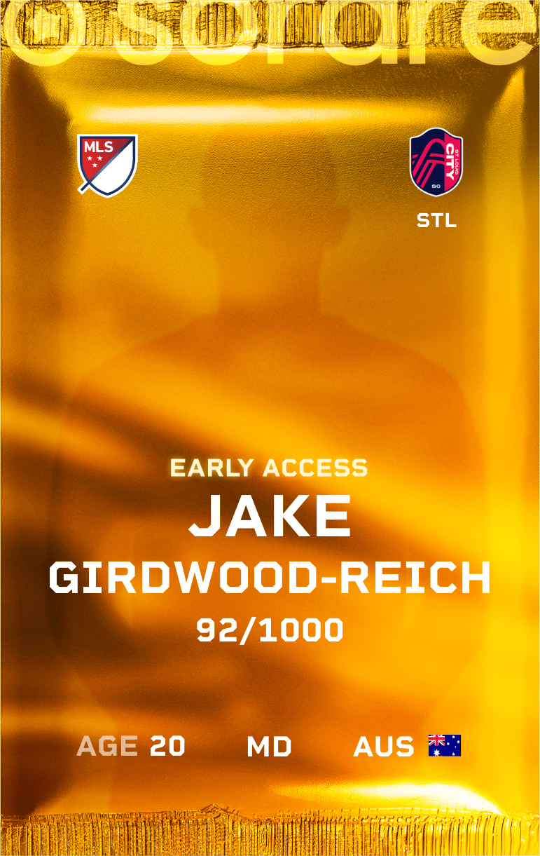 Jake Girdwood-Reich 2025-26 • Limited 92/1000