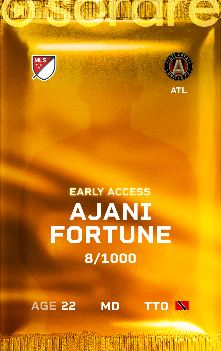 Ajani Fortune 2025-26 • Limited 8/1000