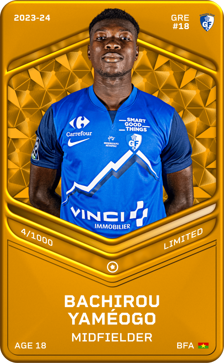 Bachirou Yaméogo 2023-24 • Limited 4/1000