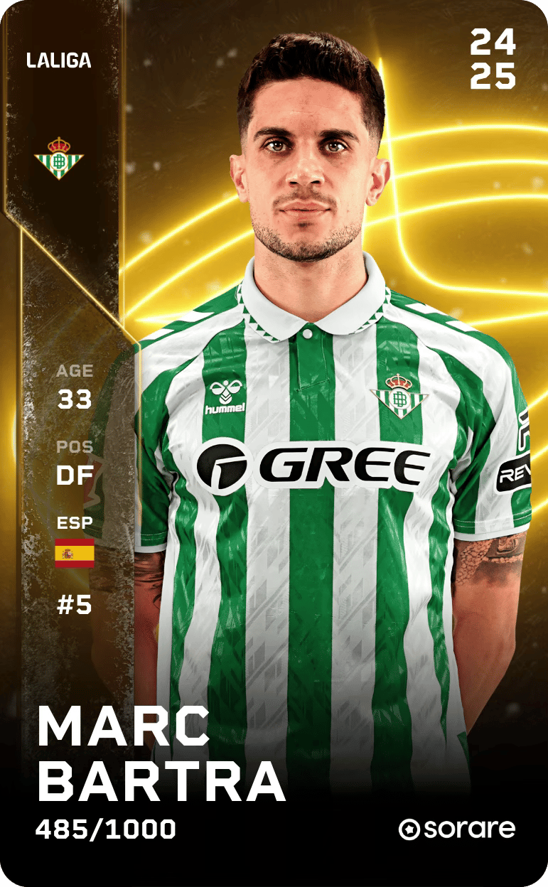 Marc Bartra 2024-25 • Limited 485/1000