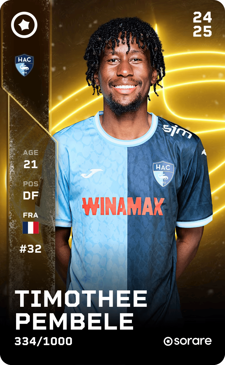 Timothee Pembele 2024-25 • Limited 334/1000