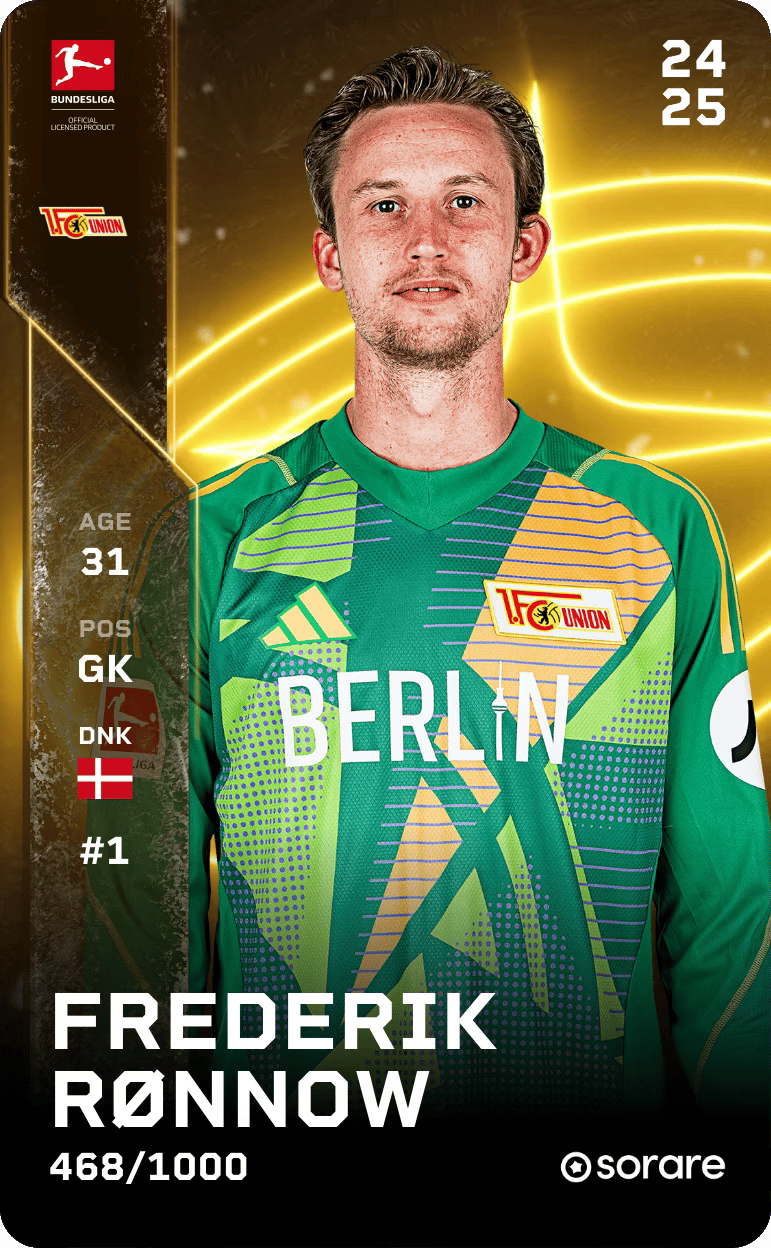 Frederik Rønnow 2024-25 • Limited 468/1000