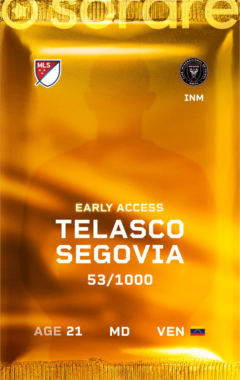 Telasco Segovia 2025-26 • Limited 53/1000