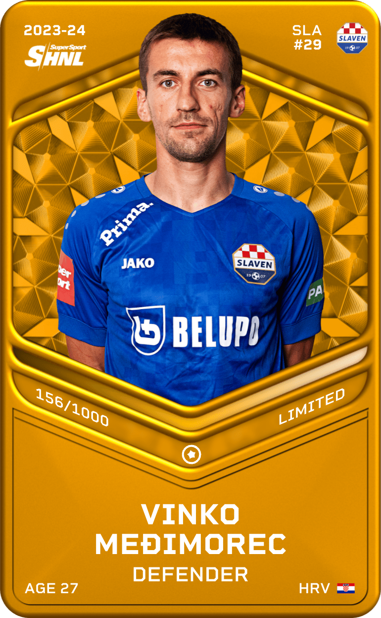 Vinko Međimorec 2023-24 • Limited 156/1000