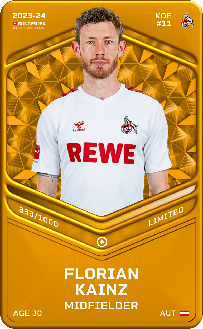Florian Kainz 2023-24 • Limited 333/1000