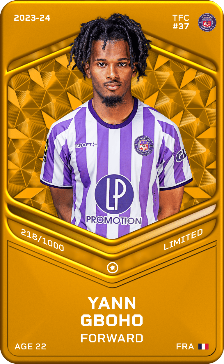 Yann Gboho 2023-24 • Limited 218/1000
