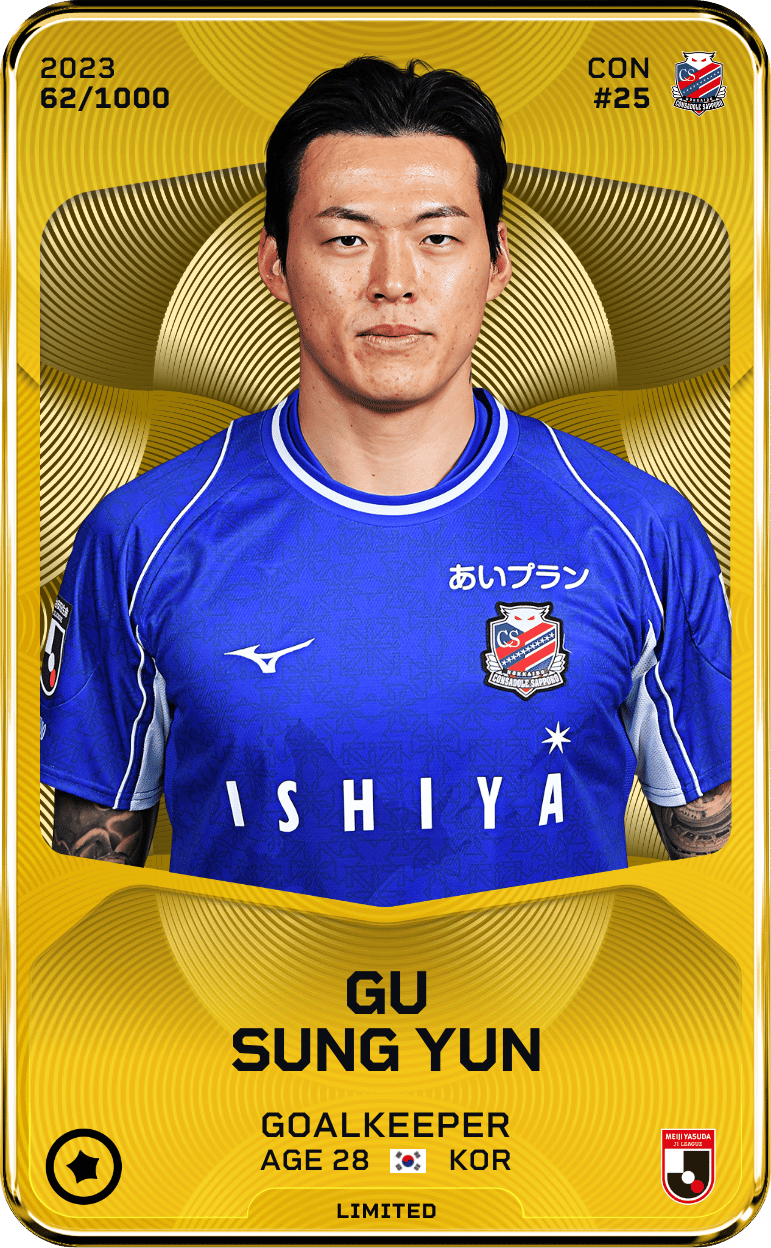 GU SUNG YUN 2023-24 • Limited 62/1000
