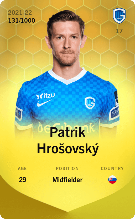 Patrik Hrošovský 2021-22 • Limited 131/1000
