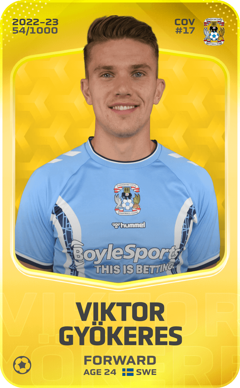 Viktor Gyökeres 2022-23 • Limited 54/1000