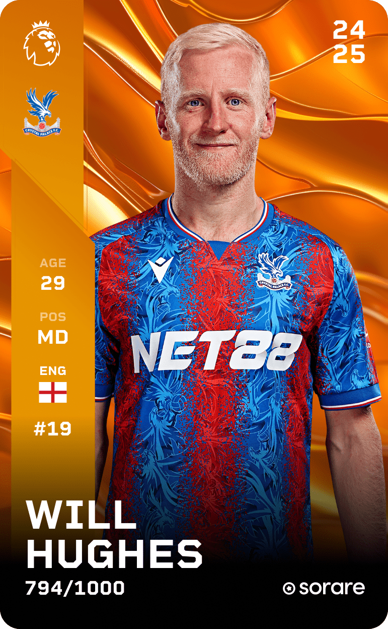 Will Hughes 2024-25 • Limited 794/1000