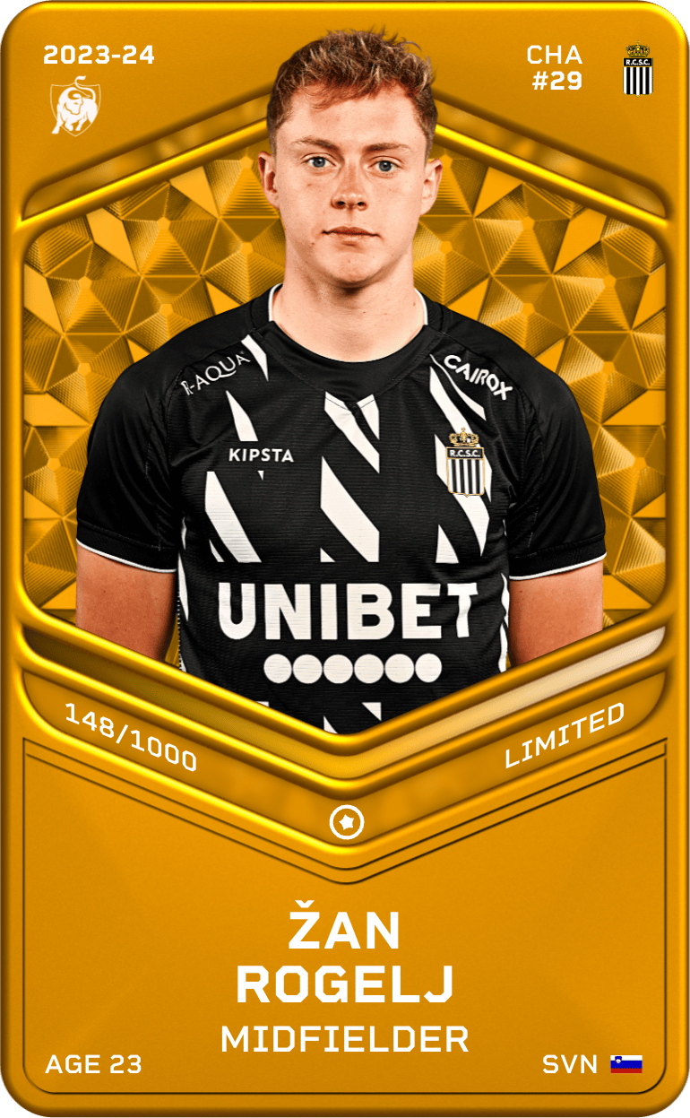 Žan Rogelj 2023-24 • Limited 148/1000