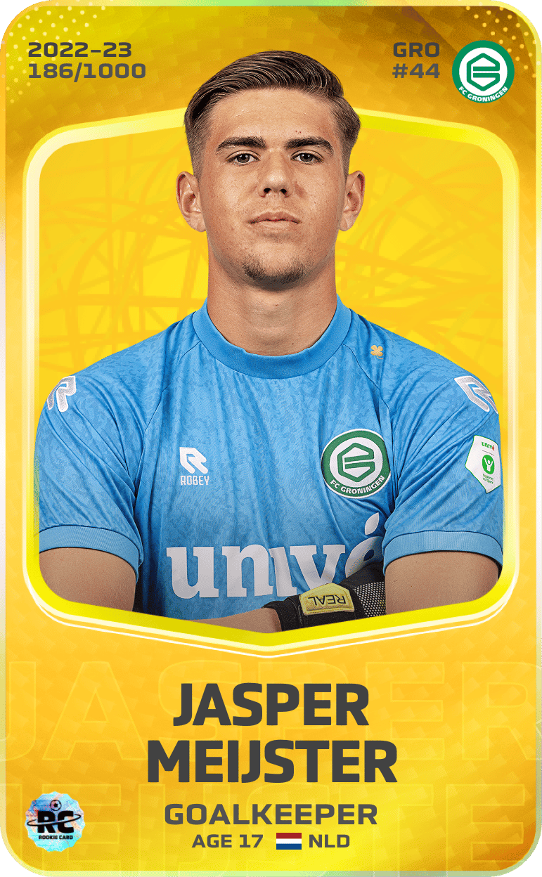 Jasper Meijster 2022-23 • Limited 186/1000