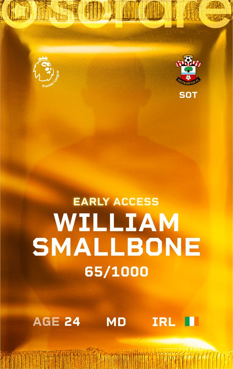William Smallbone 2024-25 • Limited 65/1000