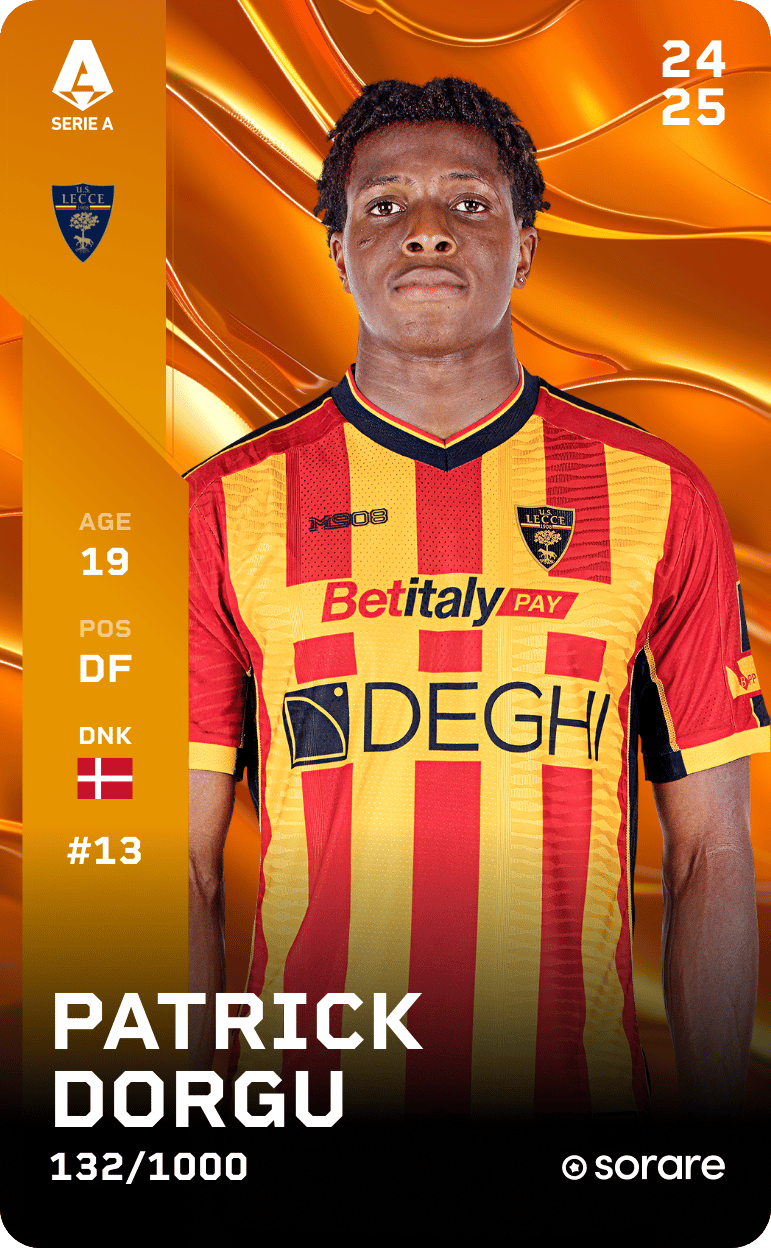 Patrick Dorgu 2024-25 • Limited 132/1000