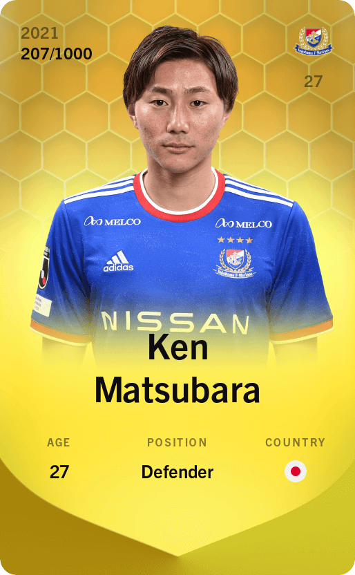 Ken Matsubara 2021-22 • Limited 207/1000