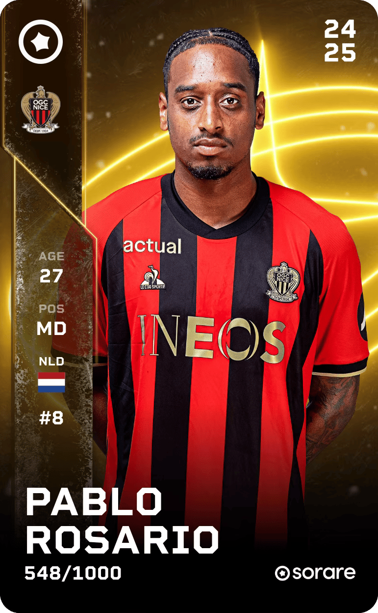 Pablo Rosario 2024-25 • Limited 548/1000