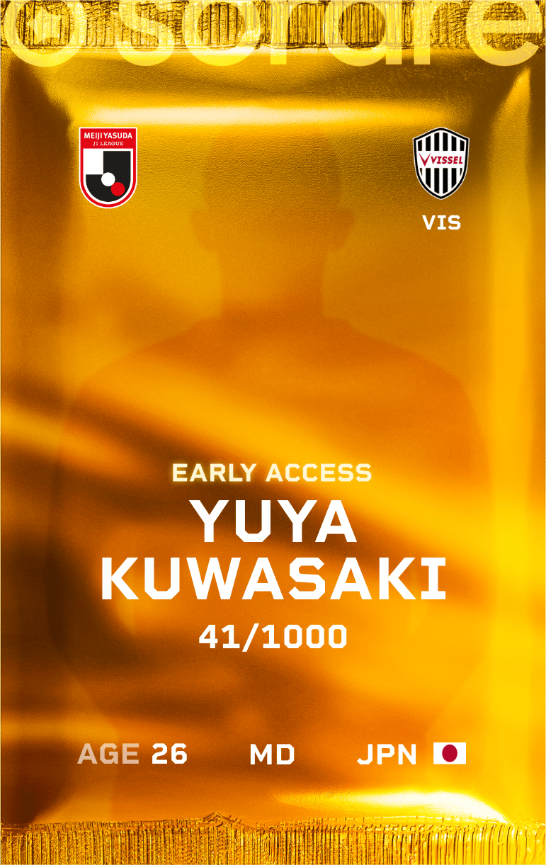 Yuya Kuwasaki 2025-26 • Limited 41/1000