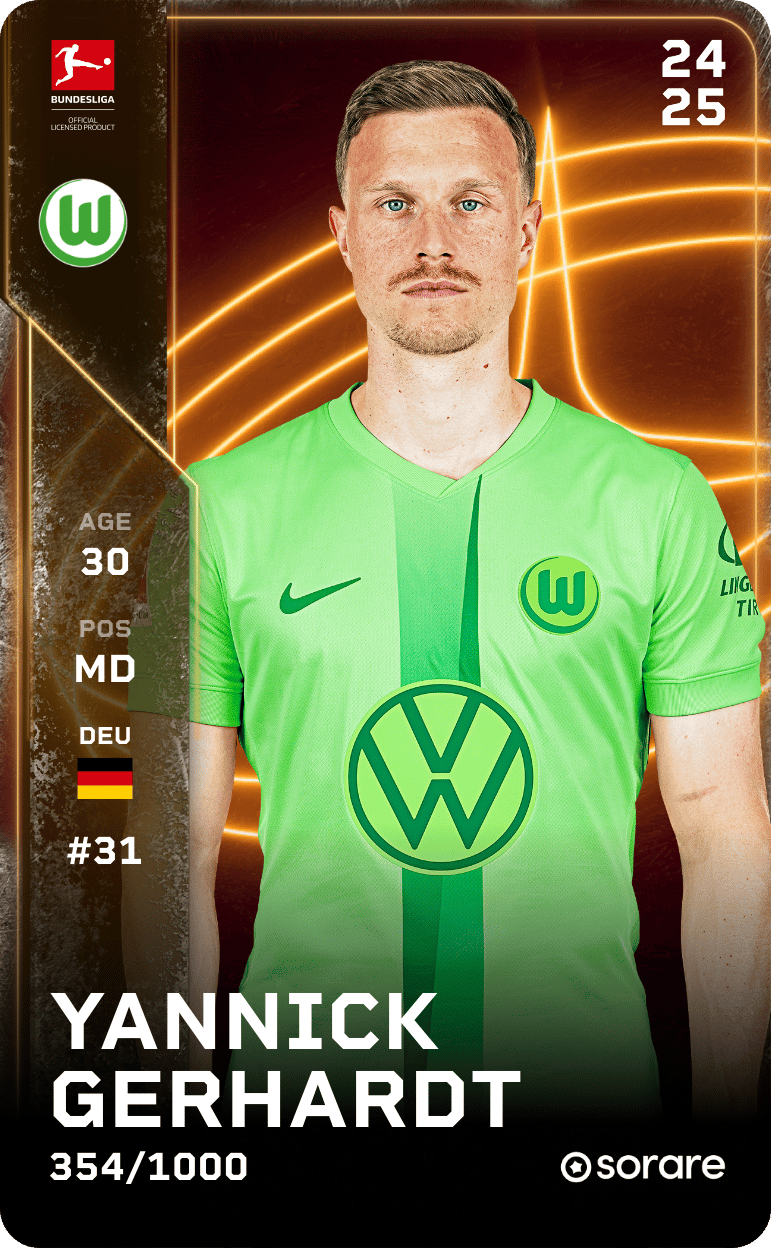 Yannick Gerhardt 2024-25 • Limited 354/1000