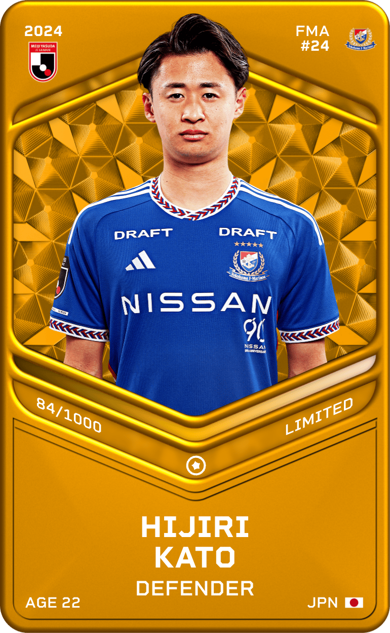 Hijiri Kato 2024-25 • Limited 84/1000