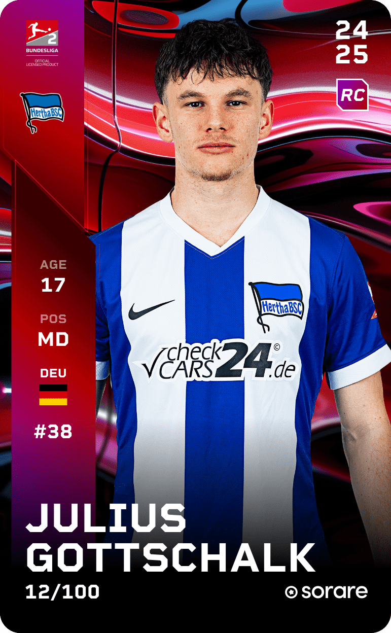 Julius Gottschalk 2024-25 • Rare 12/100
