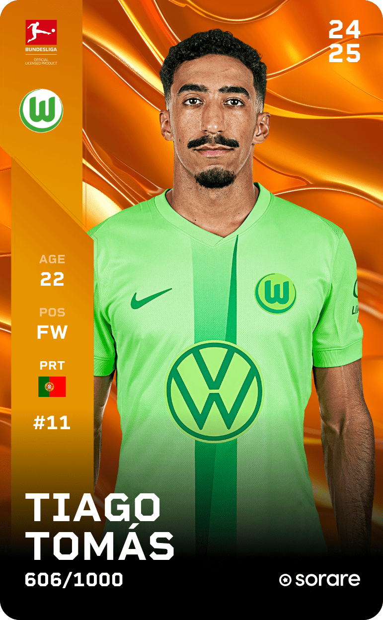Tiago Tomás 2024-25 • Limited 606/1000