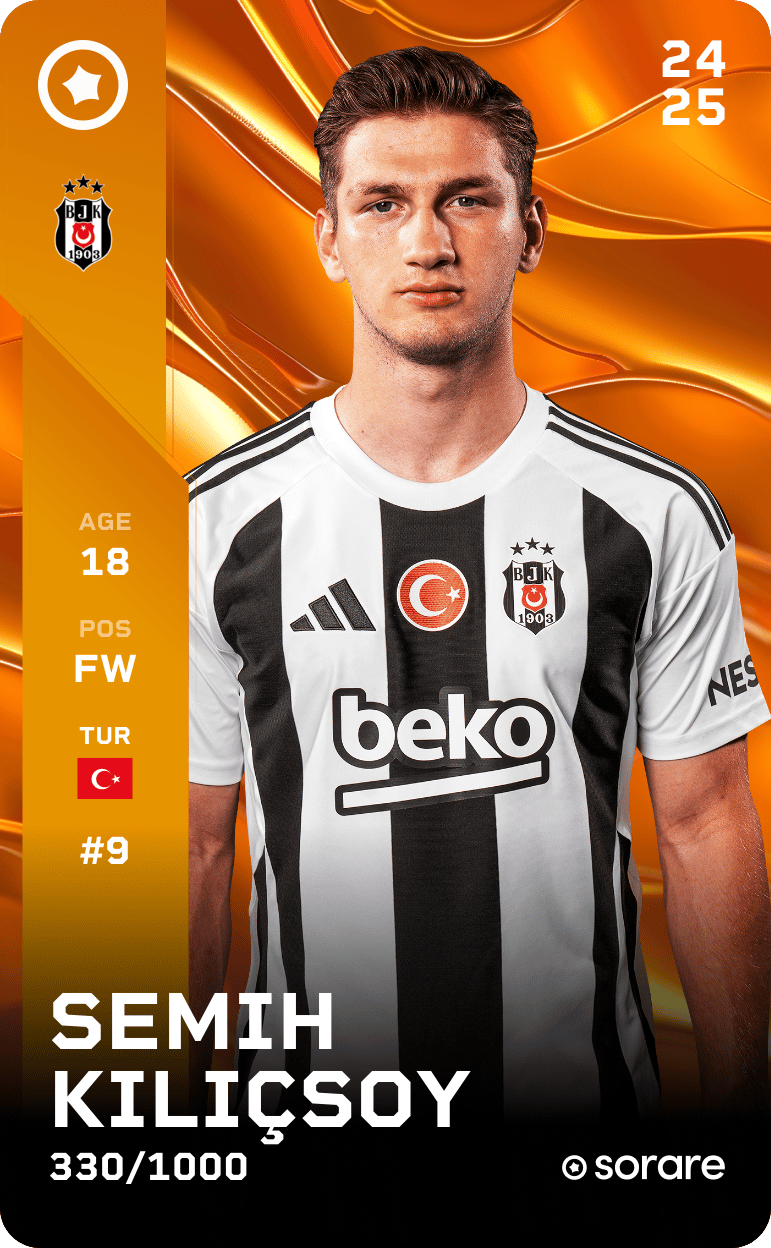 Semih Kılıçsoy 2024-25 • Limited 330/1000