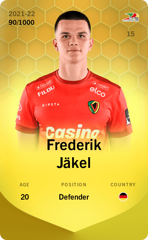 Frederik Jäkel 2021-22 • Limited 90/1000