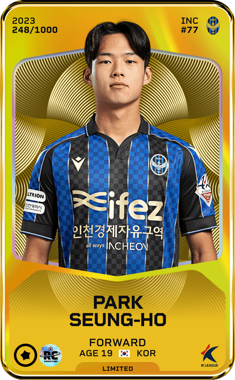 Park Seung-Ho 2023-24 • Limited 248/1000