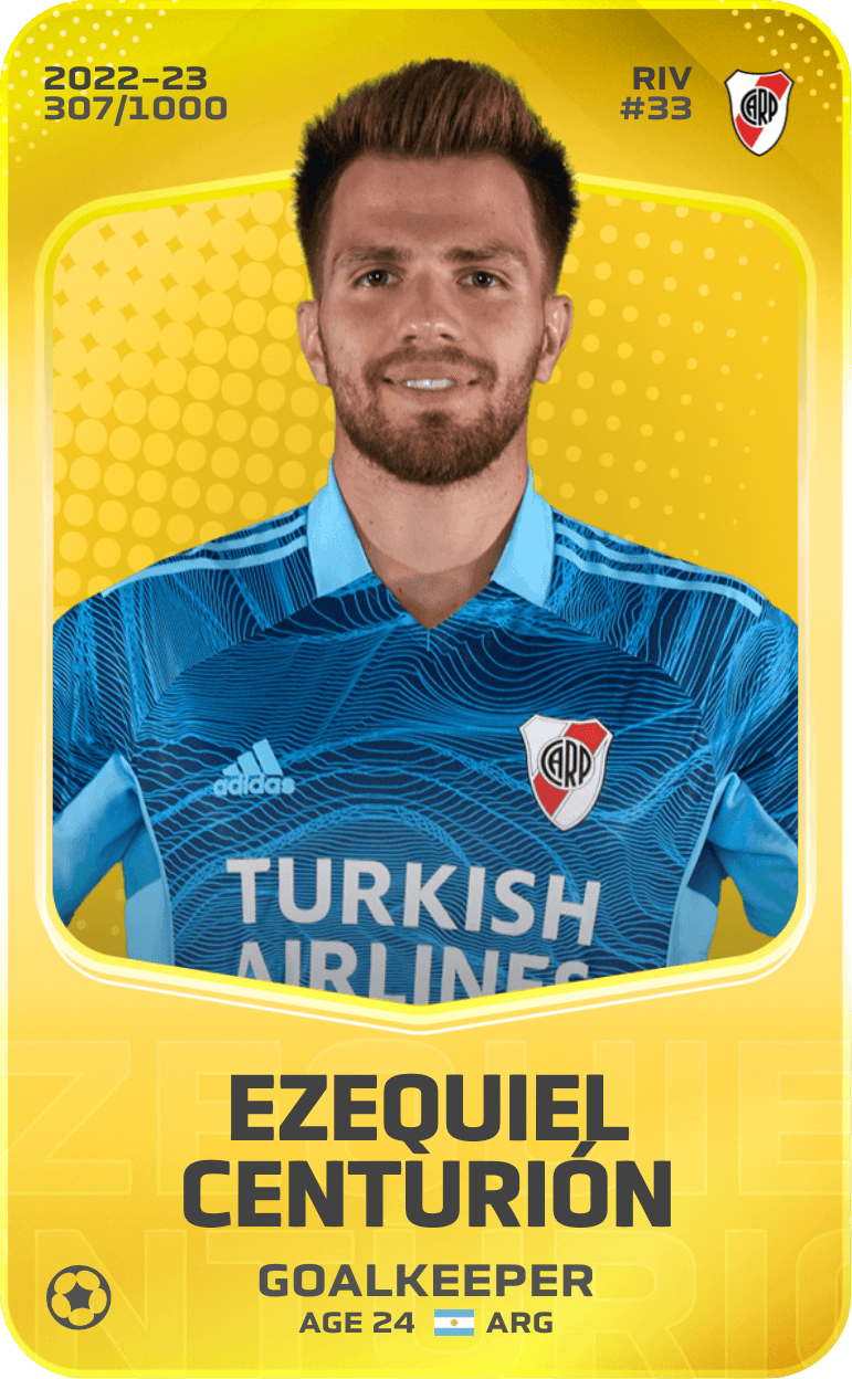 Ezequiel Centurión 2022-23 • Limited 307/1000