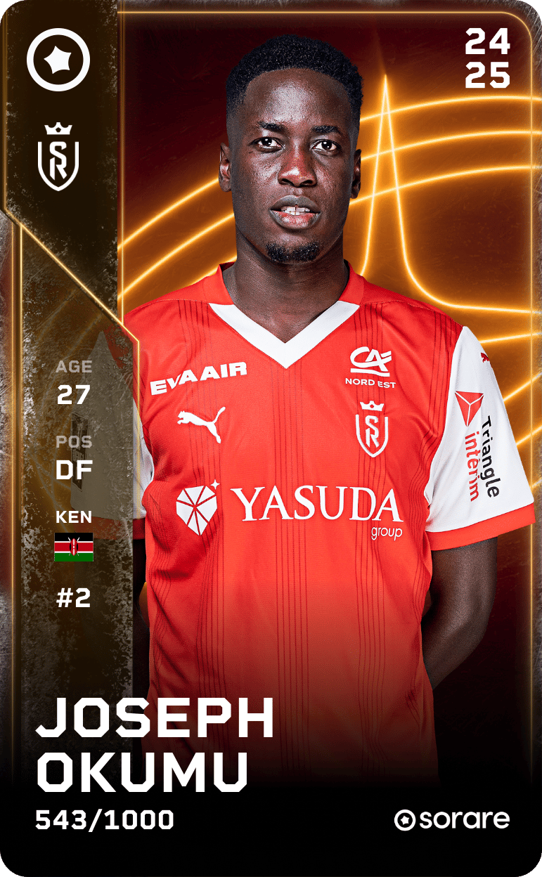 Joseph Okumu 2024-25 • Limited 543/1000