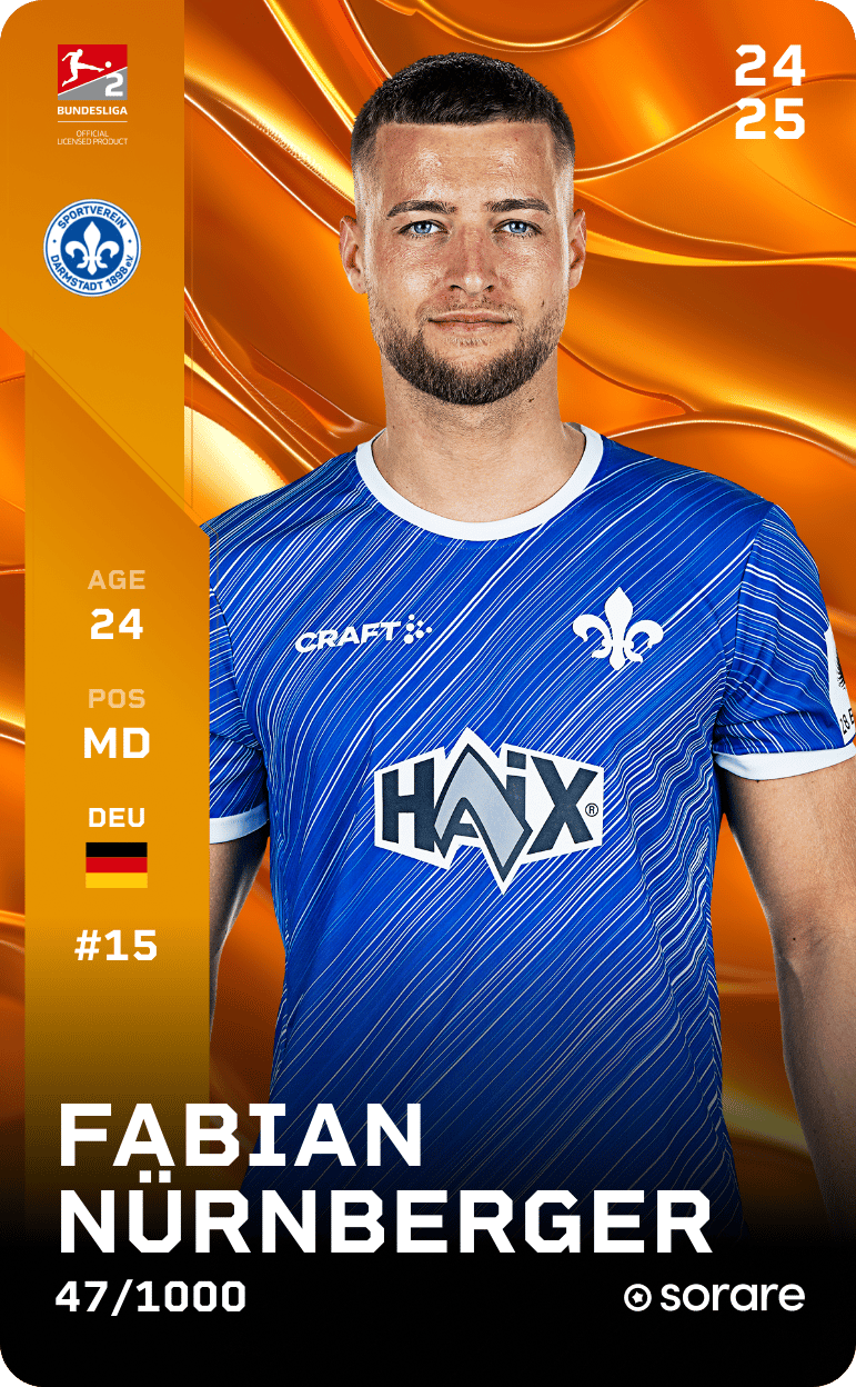 Fabian Nürnberger 2024-25 • Limited 47/1000