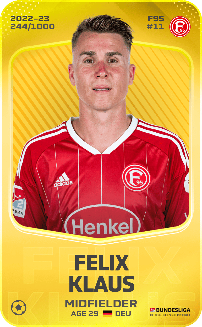 Felix Klaus 2022-23 • Limited 244/1000