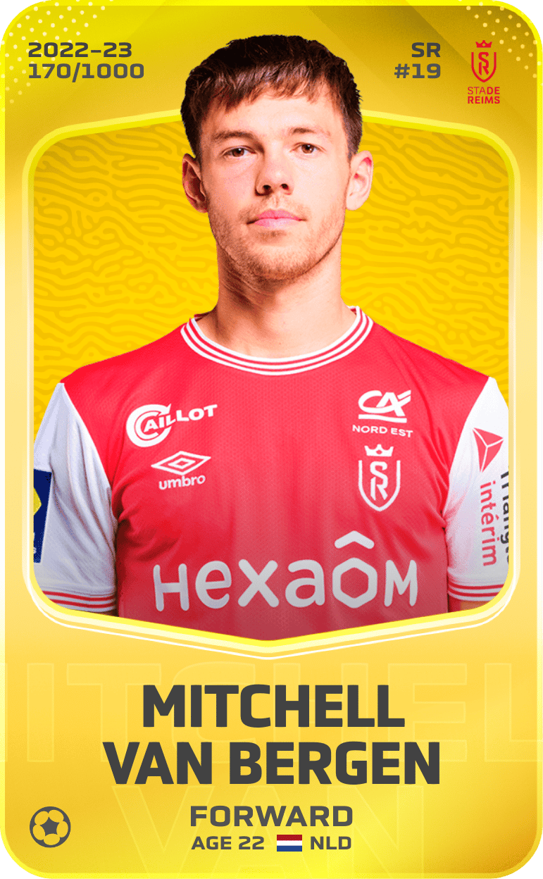 Mitchell van Bergen 2022-23 • Limited 170/1000