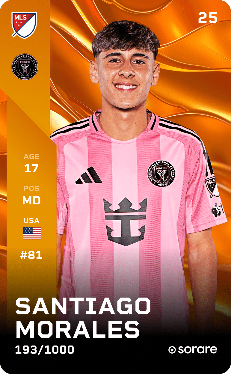 Santiago Morales 2025-26 • Limited 193/1000