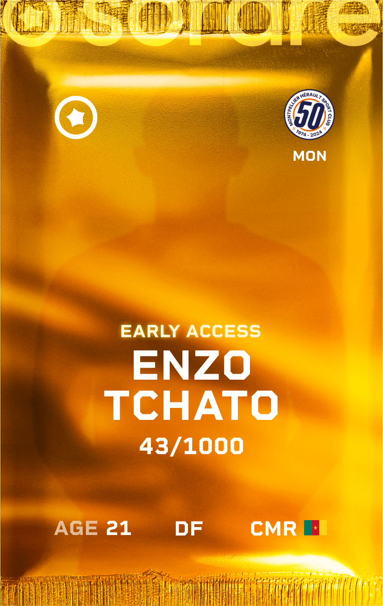 Enzo Tchato 2024-25 • Limited 43/1000