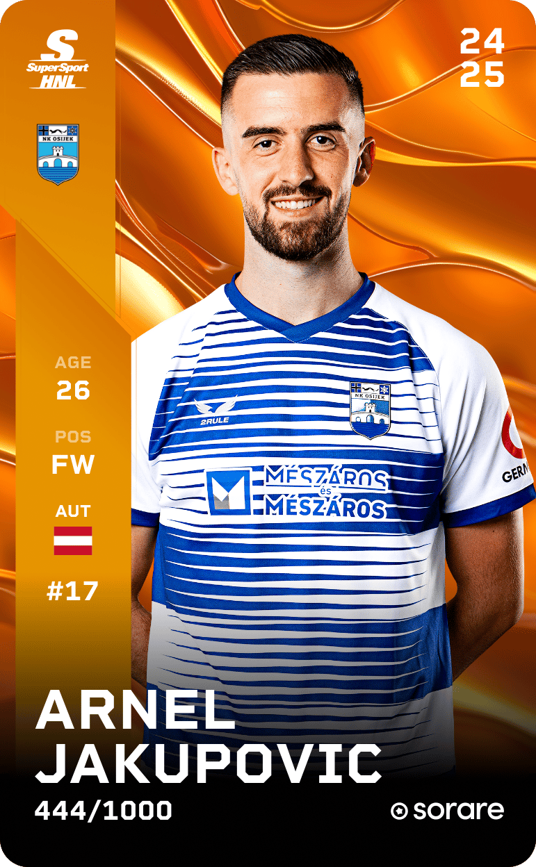 Arnel Jakupovic 2024-25 • Limited 444/1000