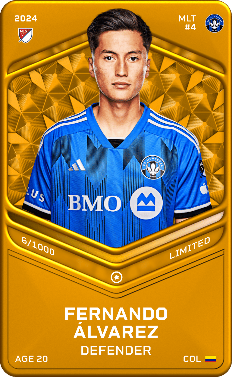 Fernando Álvarez 2024-25 • Limited 6/1000