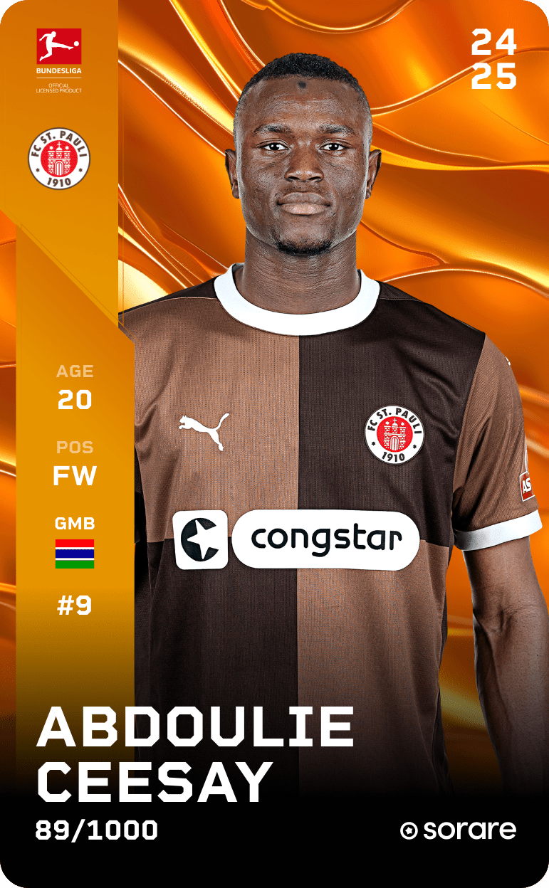 Abdoulie Ceesay 2024-25 • Limited 89/1000