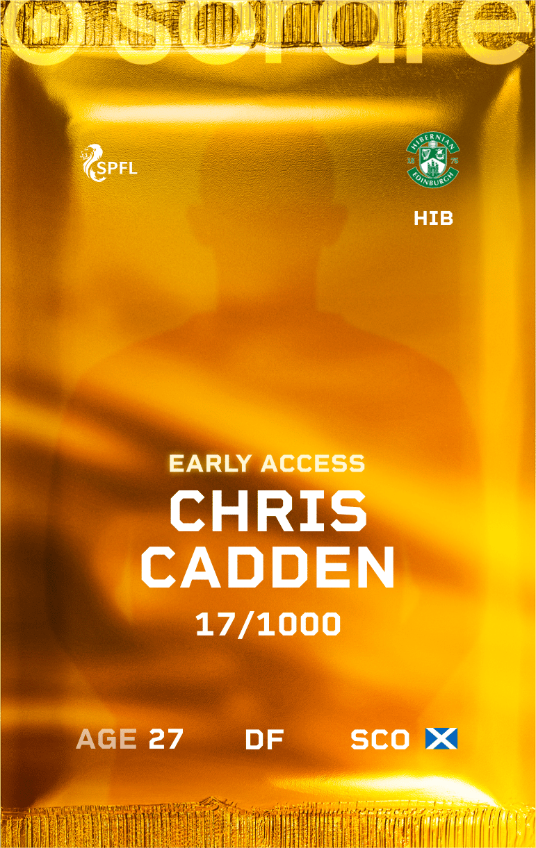Chris Cadden 2024-25 • Limited 17/1000