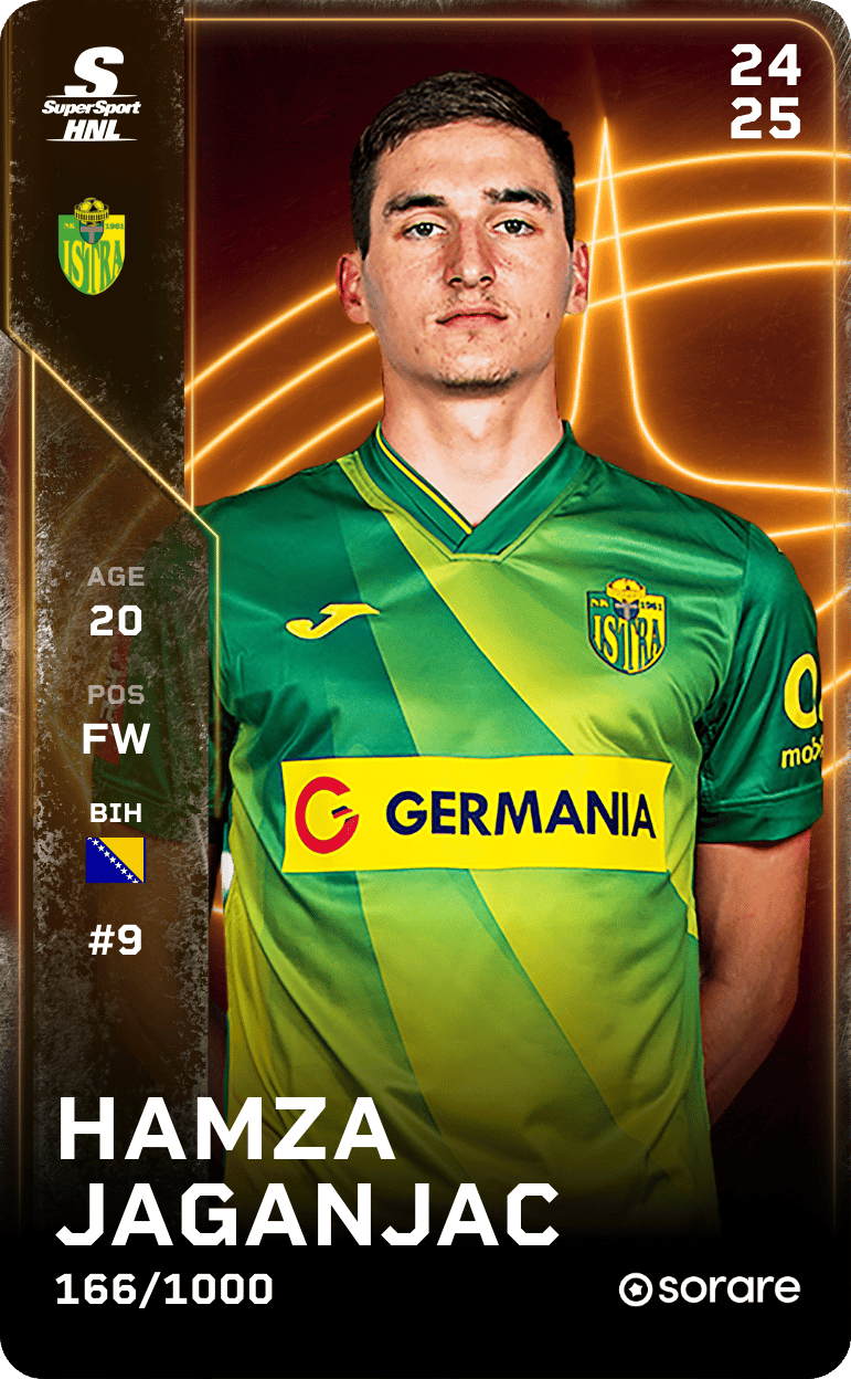 Hamza Jaganjac 2024-25 • Limited 166/1000