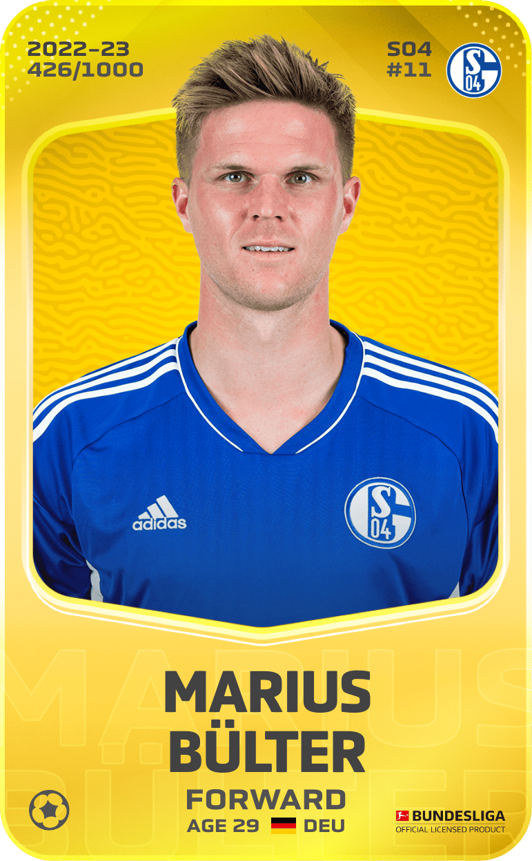 Marius Bülter 2022-23 • Limited 426/1000
