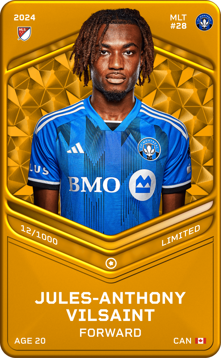 Jules-Anthony Vilsaint 2024-25 • Limited 12/1000