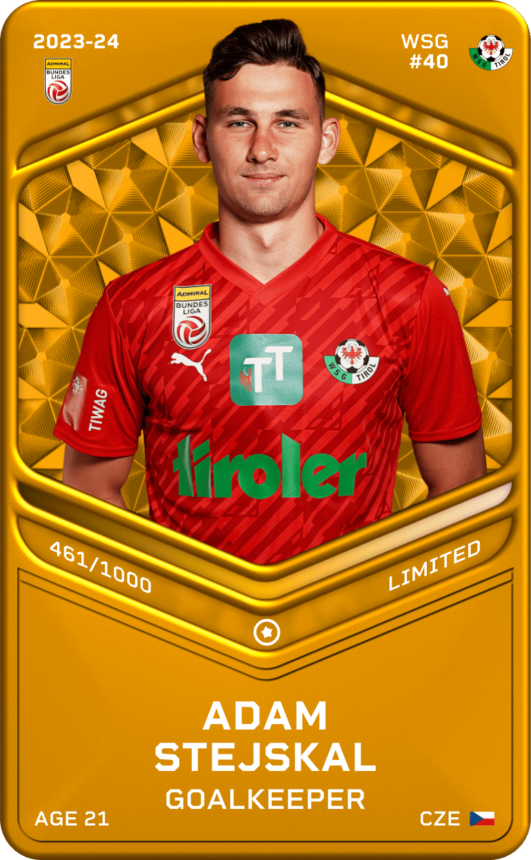 Adam Stejskal 2023-24 • Limited 461/1000