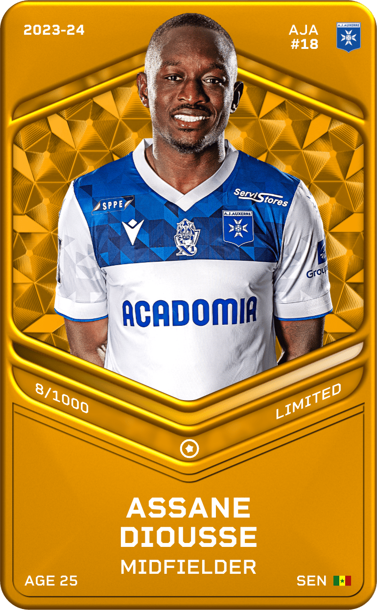 Assane Diousse 2023-24 • Limited 8/1000