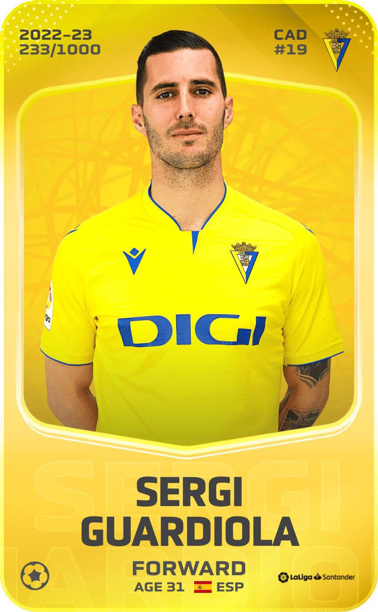 Sergi Guardiola 2022-23 • Limited 233/1000