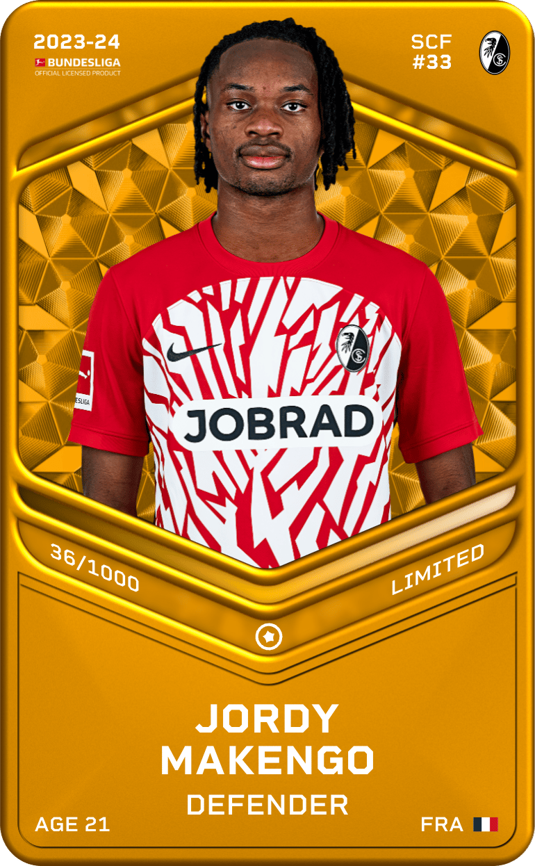 Jordy Makengo 2023-24 • Limited 36/1000